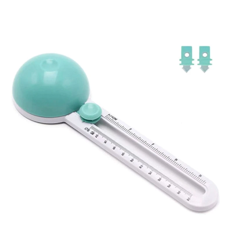 

Circle Paper Trimmer with Replacement Heads for Card Making DIY Scrapbooking