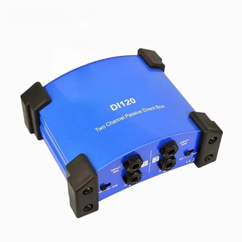 Custom 2 Channel Passive Direct Stereo Di Box