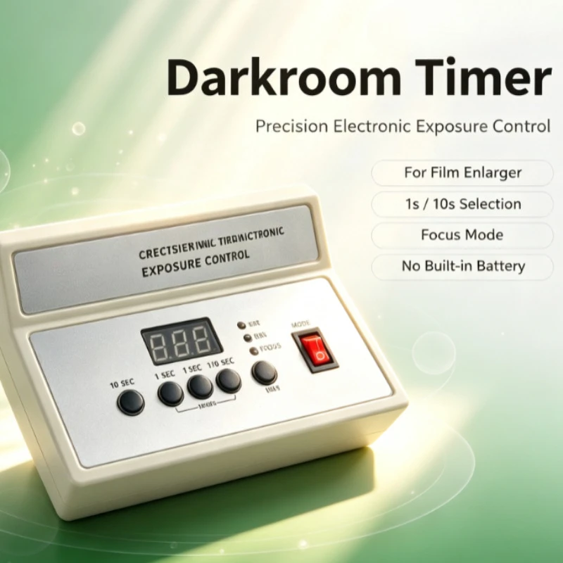 Darkroom Digital Electronic Exposure Timer Photo Developing Timing Device