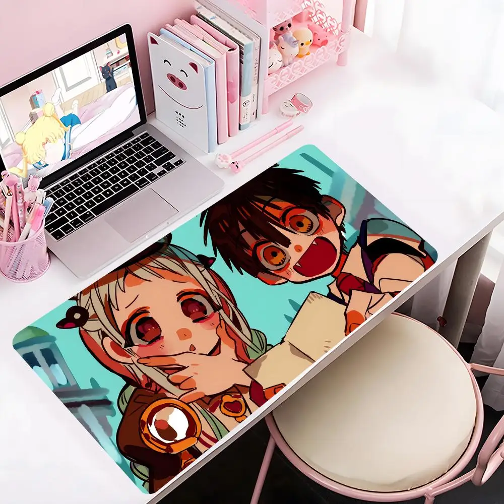 

anime T-toilet bound Hanako kun2 Mouse Pad Mousepad Large Gaming Mouse Pad LockEdge Thickened Computer Keyboard Table Desk Mat