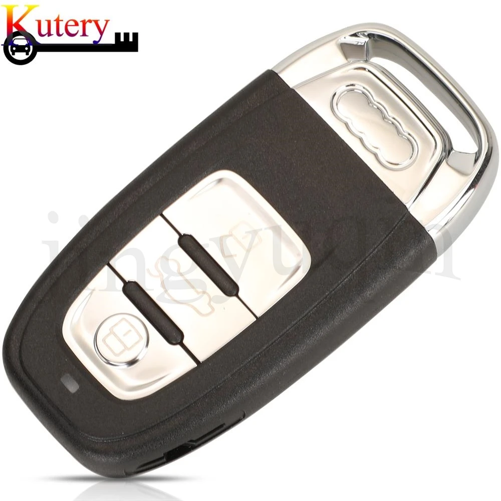 jingyuqin Keyless Go 754J 3Buttons Full Smart Remote Car Key Fob For Audi A4 A5 A6L A7 A8 Q5  315/433/868Mhz PCF7945AC Chip