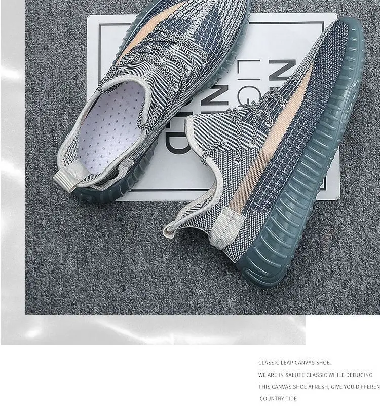 Neue Frühlings- und Herbst-Herrenschuhe aus atmungsaktivem Mesh-Canvas, modische Freizeitsneaker im koreanischen Trend, leichte Wanderschuhe – Detail 15