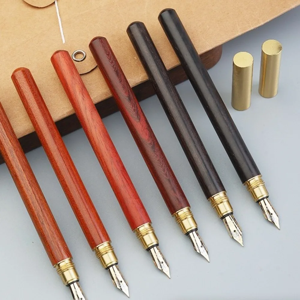 Creative 0.5mm Tip Fountain Pen Detachable Reusable Neutral Pen Colorful Calligraphy Ink Pens School Office Student Gift