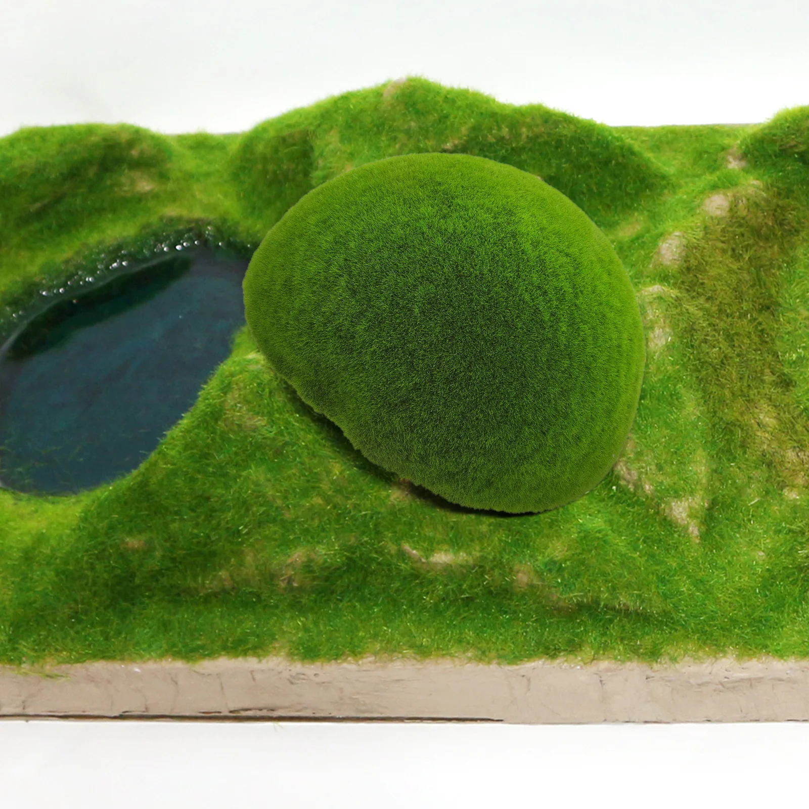 

Artificial Half balls Realistic Simulation Mossy Ball Decor for DIY Landscape Craft Party Decor Moss Decoration Balls