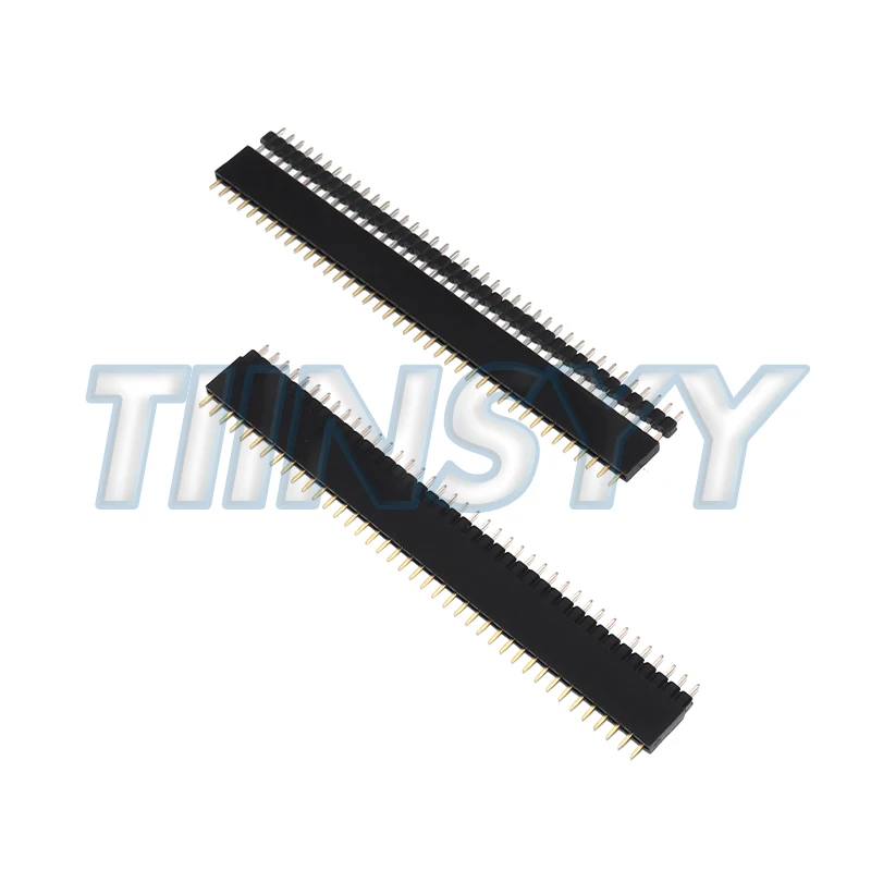 20 Pcs 10 Pairs 40 Pin 1x40 Single Row Male And Female 2.54 Breakable Pin Header PCB JST Connector Strip For Arduino DIY Kit view 6