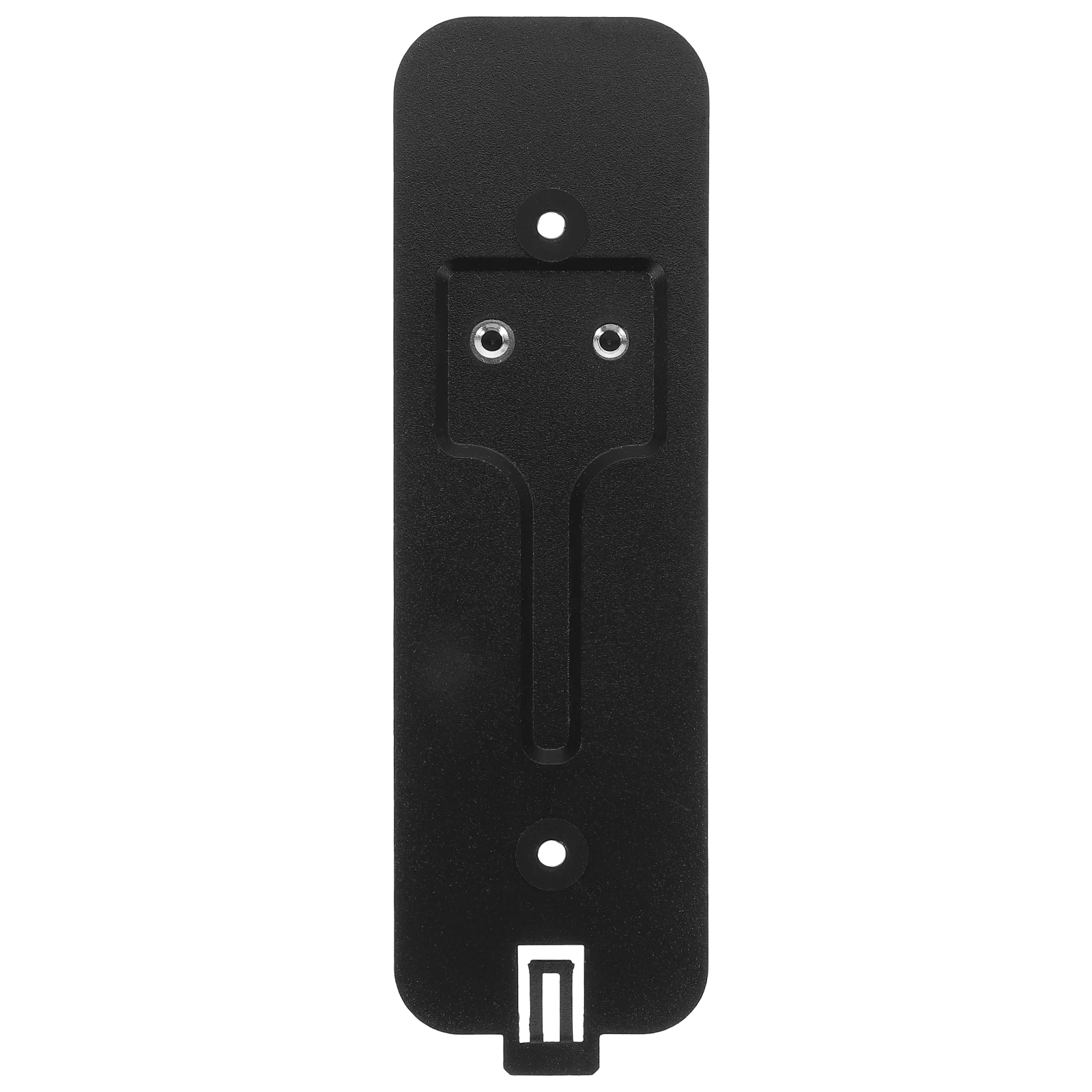 

Doorbell Mount Video Doorbell Bracket Home Security Black Wall Backplate Plastic Durable Reliable Easy Install Travel Use