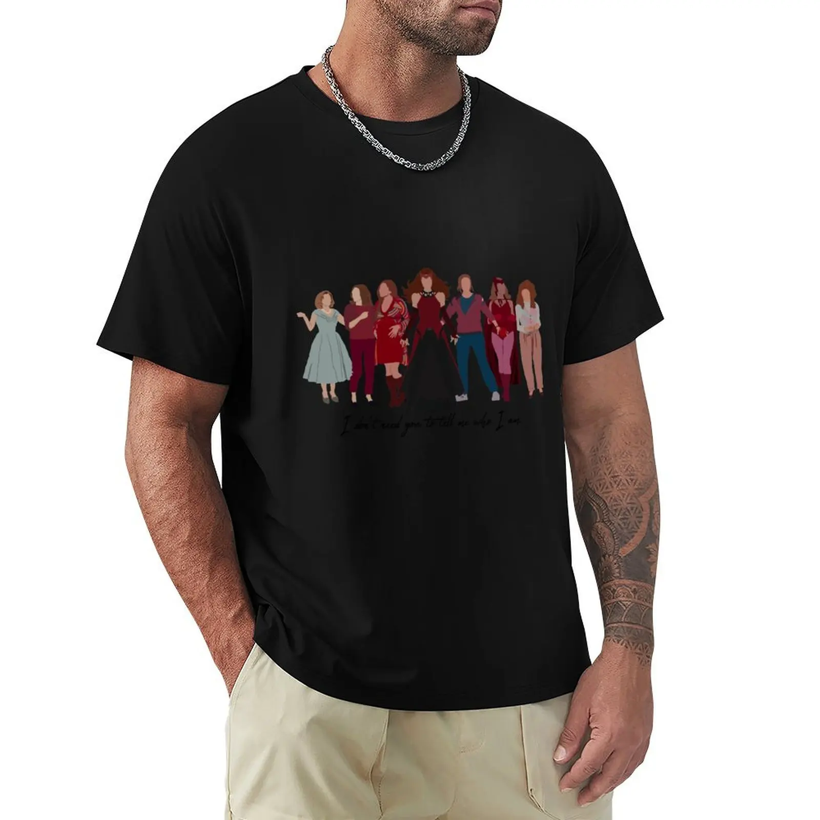 Decades Of Wanda T-Shirt Plus Size Non-Shrink T-Shirt