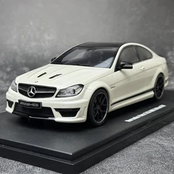 GTSpirit 1:18 FOR benz C63 AMG(W204) Car model  Edition 507 Resin  Static ornament Holiday gift Send to a friend Mercedes Benz