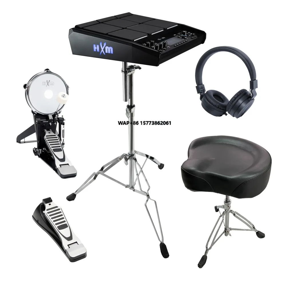HDP-5 Multipad  Include  Metal Stand Bundle 8 Pads Professional Octapad Percussion Instrument Electric Drum Set Professional