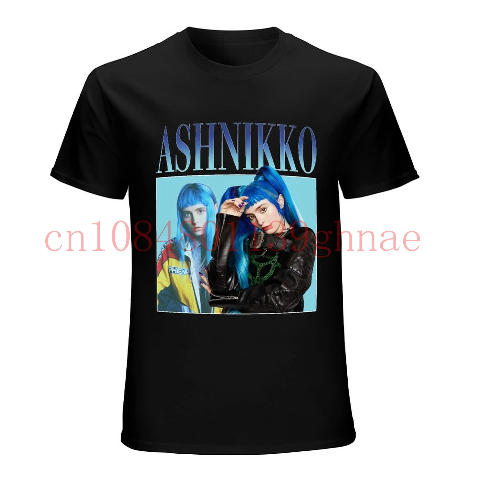 Ashnikko Shirt American Singer Songwriter Rapper Hip Hop Electropop Vintage Design Black T Shirt S-4XL