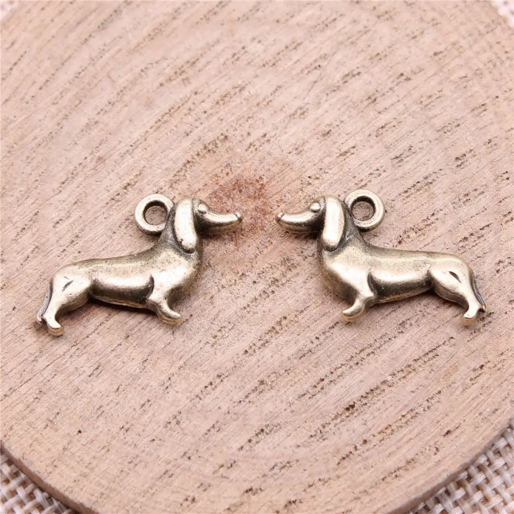 Trend Dog Balloon Dogs Charms Pendant Girl Jewelry Wholesale Art Supplies