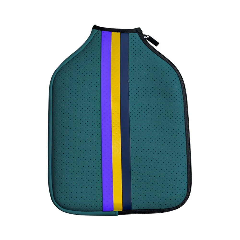 

Zipper Closure Pickleball Paddle Cover Large Capacity Reversible Crossbody Pickleball Shoulder Bag Durable Strong