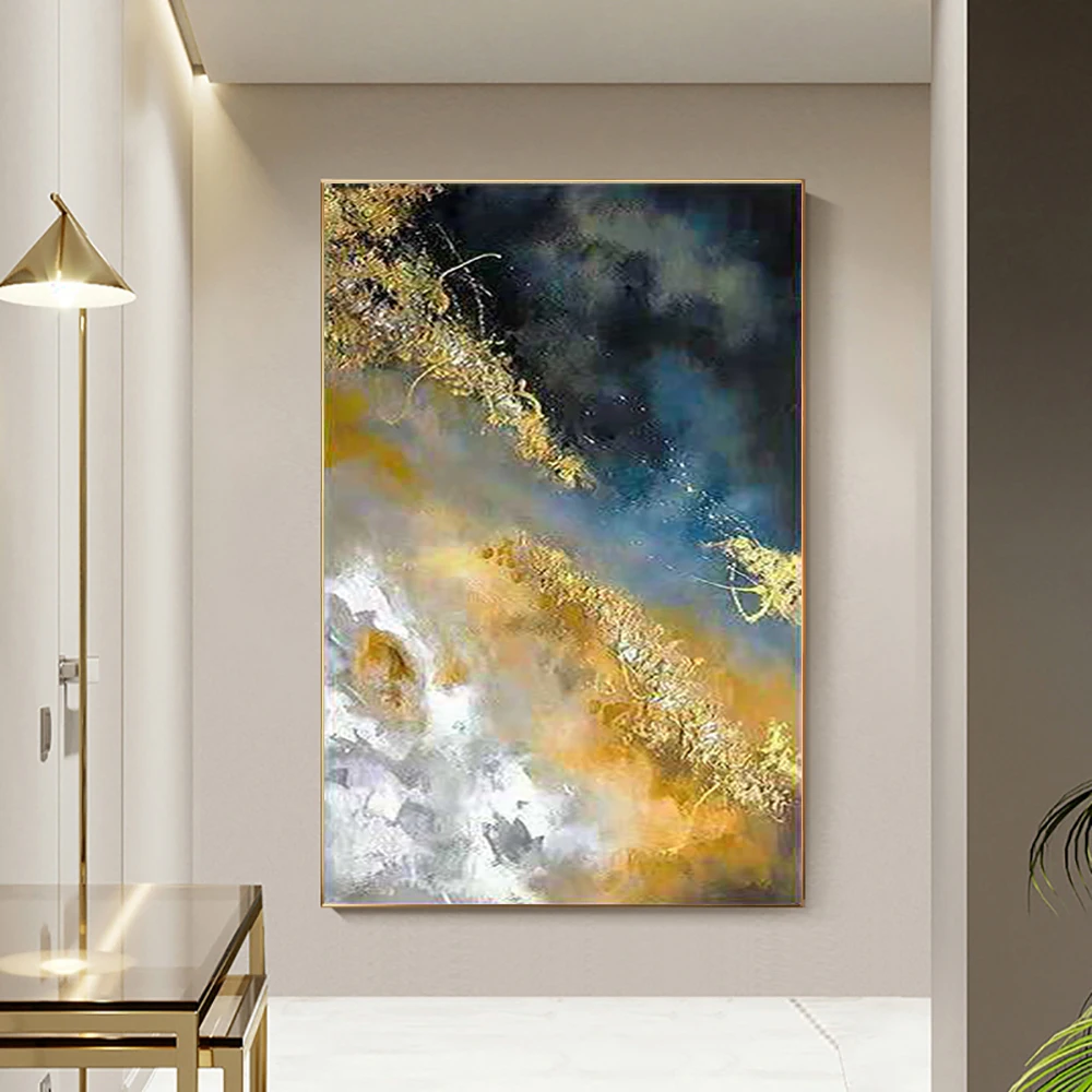 Handmade Paintings Wall Art Oil Paintings Abstract Picture Modern Home Decoration Large Canvas Painting For Living Room No Frame