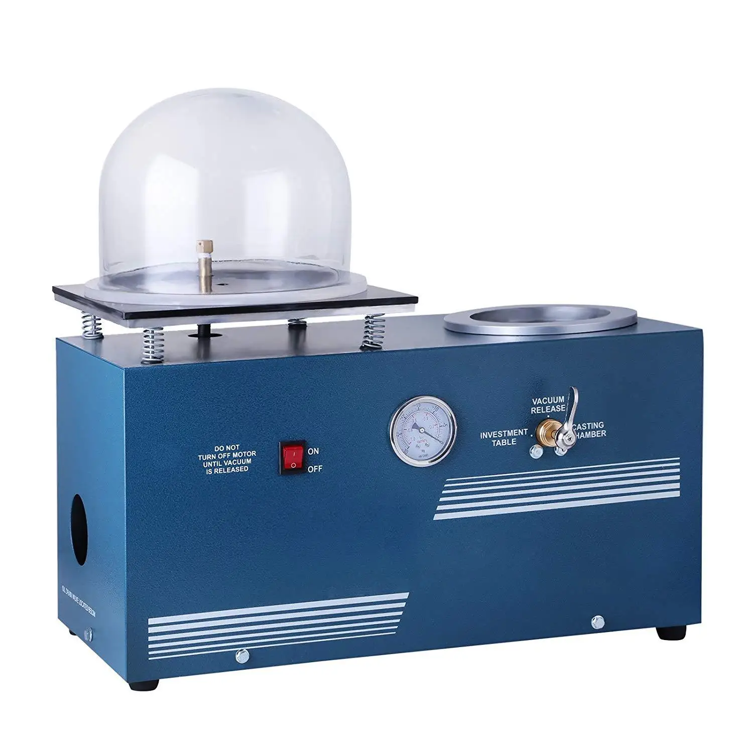 2L Small Siamese Casting Machine, Vacuum, Cable Suction Machine/Casting Machine, Jewelry Gypsum Die Casting Equipment Machine