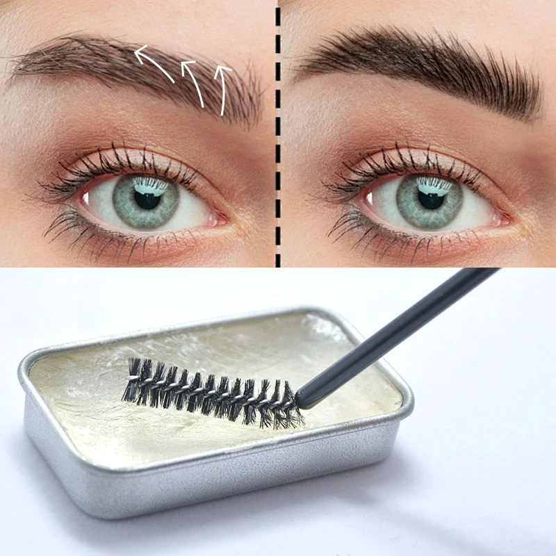 初心者向け必須アイテム 眉毛シェーピングワックス シェーピングジェル 防水 自然 長持ち 透明 眉毛ソープ 眉毛シェーピングクリーム