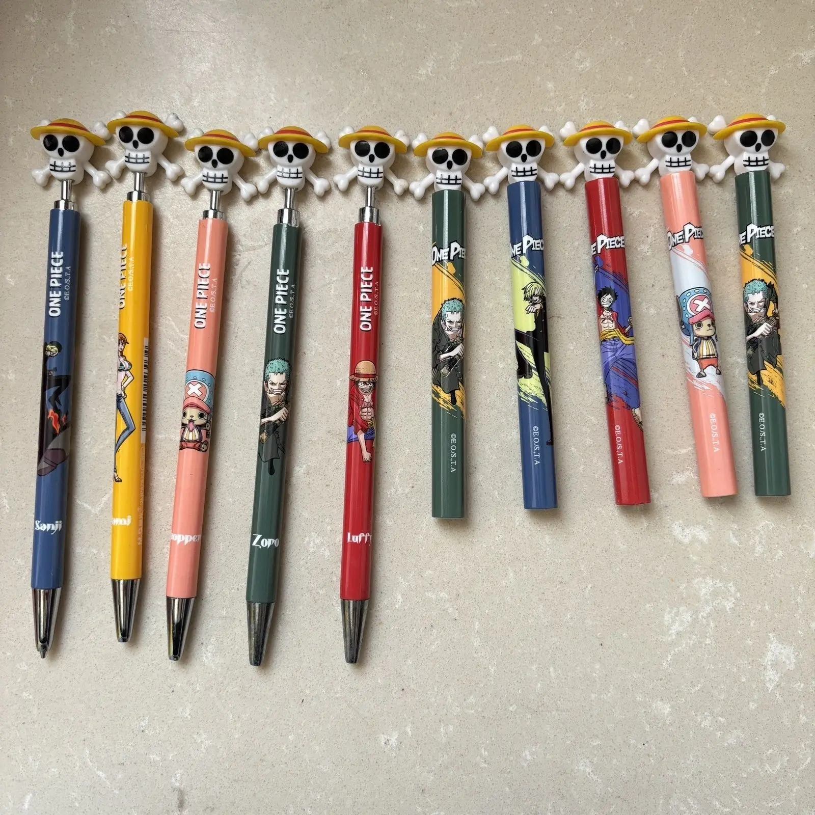 16cm 0.5mm One Piece elementary school student mechanical pencil drawing pencil cartoon cute fun writing pen exam pen view 5