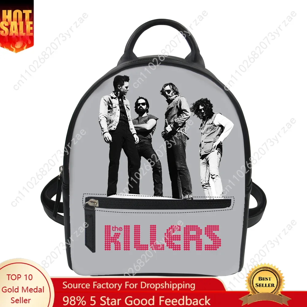 The Killers Backpack Purse Womens Schoolbags Personalized Fashion Double Shoulder Bag High Quality Travel Daypack Custom Bags