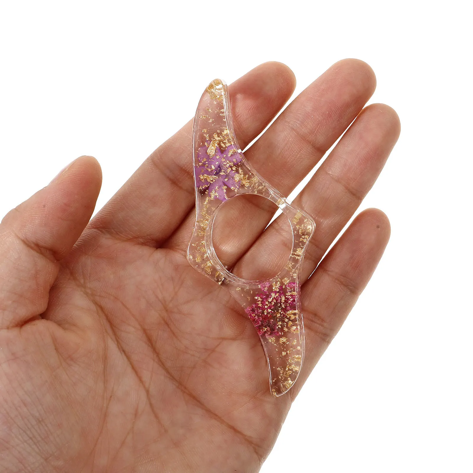 

Unique Flower Bookmark Ring Thumb Book Holder Convenient Reading Accessory Practical Page Holder for Book Lovers