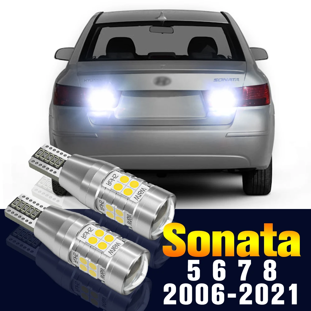 

2pcs LED Reverse Light Bulb Backup Lamp For Hyundai Sonata 5 6 7 8 2006-2021 2012 2013 2014 2015 2016 2017 2018 2019 Accessories