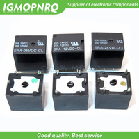 5PCS High Quality Relay SRA-12VDC-CL SRA-05VDC-CL SRA-24VDC-CL 5PINS 12v 5v 24v DC T74 Relays IGMOPNRQ