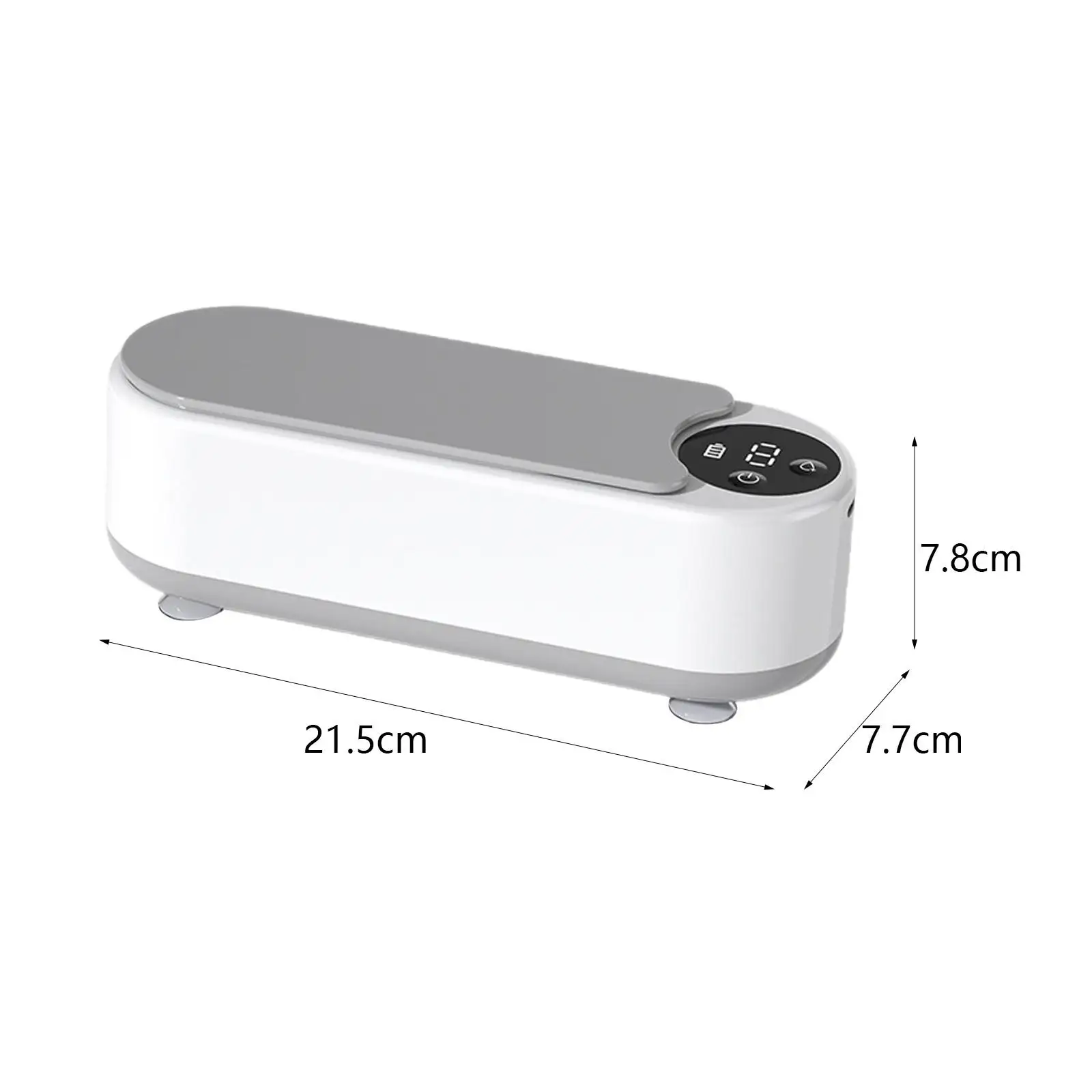 Jewelry Cleaner Rechargeable Cleaning Box for Eyeglasses Makeup Brushes Keys