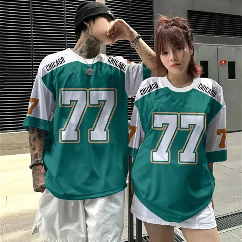 Fashion Short Sleeve Sports Basketball T-shirt For Men Lover Outdoor Breathable O-neck T Shirts 2025 Summer Couple Plus Tee Top
