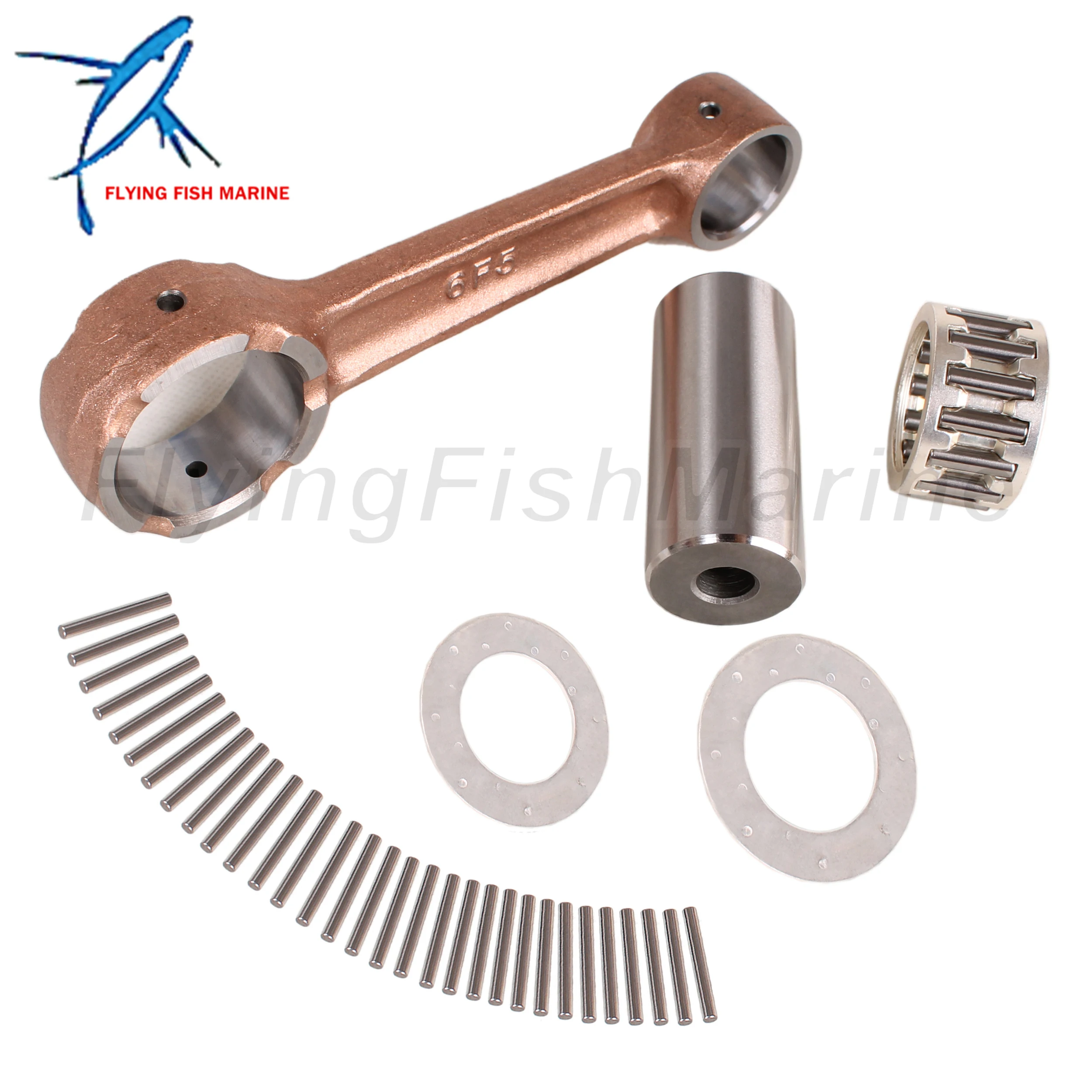 Motore fuoribordo 66T-11650-00 66T-11650-01 Kit biella per Yamaha 40HP E40X 2 tempi X serie 40XMH