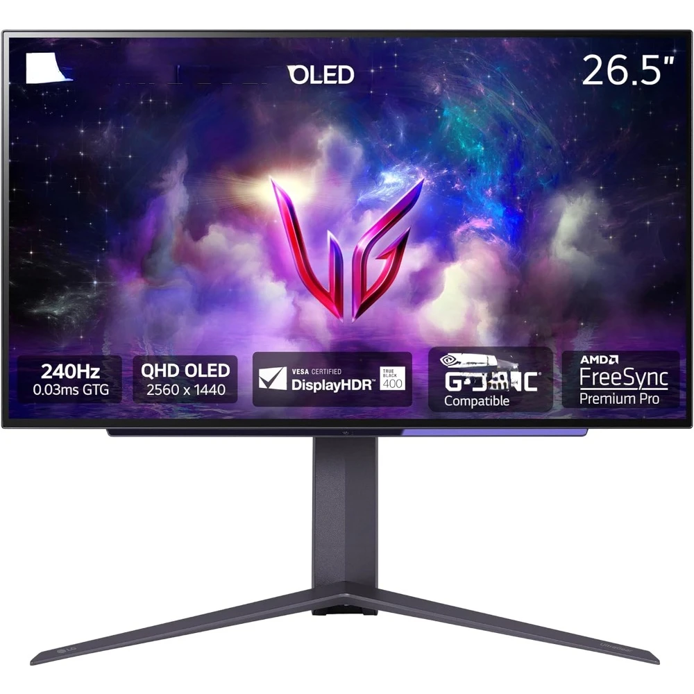 

Gaming Monitor with 240Hz 0.03ms GtG & nVIDIA G-SYNC Compatible