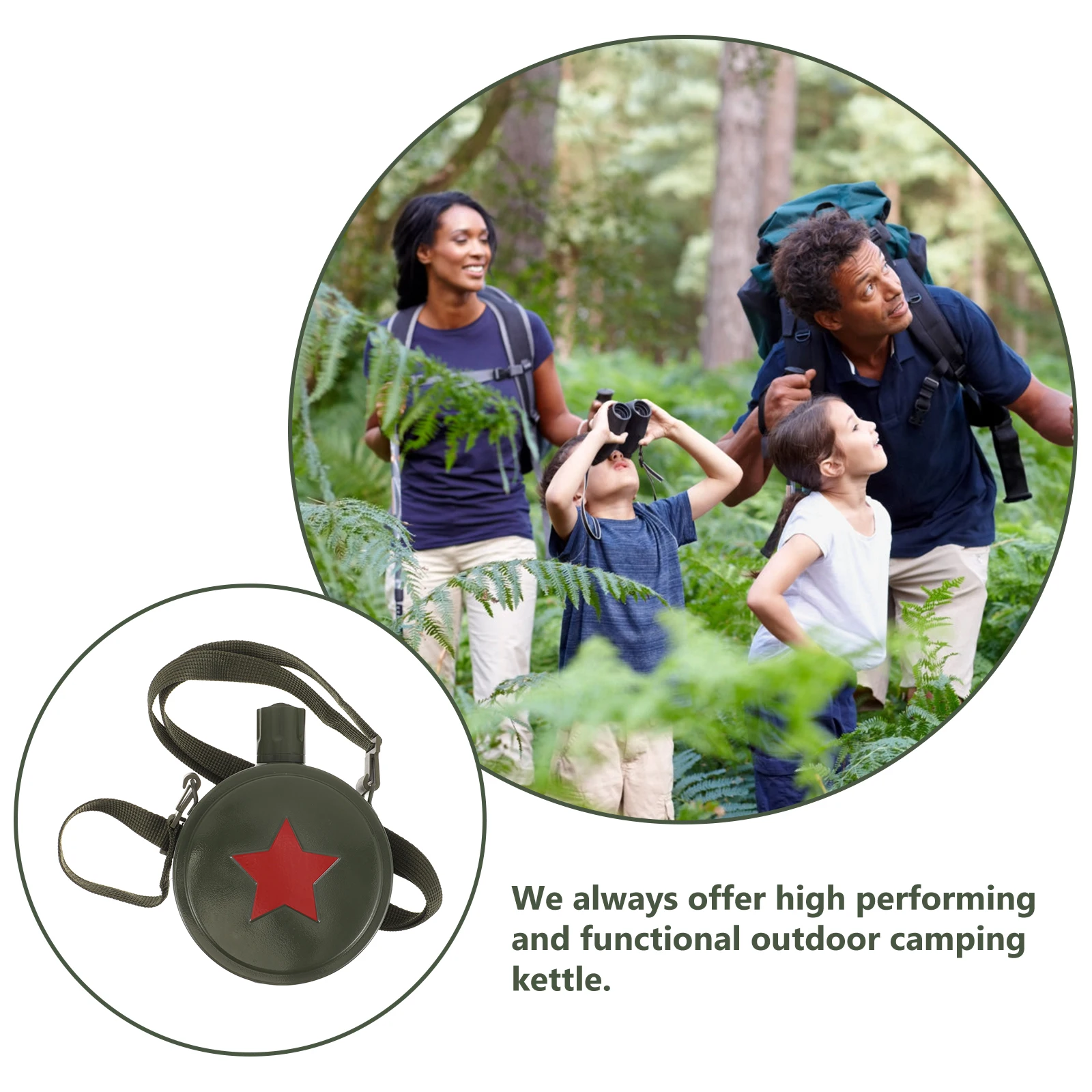 

Children Water Bottle 550ml Green Stainless Steel Canteen Portable Camping Hiking Travel Bottle Outdoor Accessories