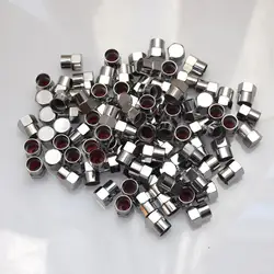 100 Pcs High Quality Plastic Valve Caps Universal for All Tire Valve Accessories