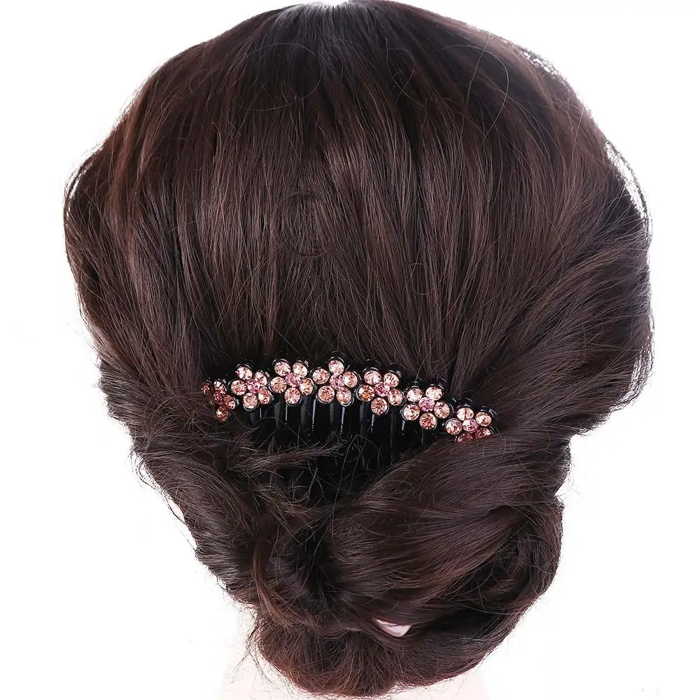 

Ponytail Holder Mother Gift For Girls Girl Bangs Clip Korean Barrettes Mother Headwear Women Hair Comb Crystal Hair Clips