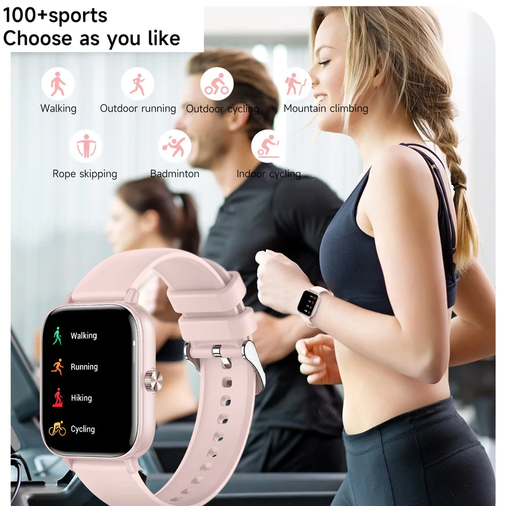 

Blue Tooth Call Ultra-Thin Body Sport Fitness Smart Watch Heart Rate Sleep Health Watches Information Reminder Smartwatch Music