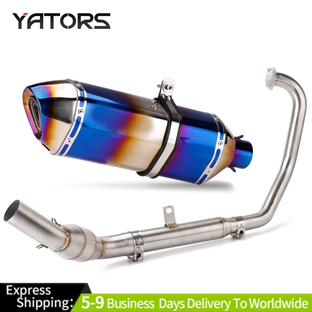 

For CF-Moto 300NK 300SR 250NK 250SR Full System Exhaust Tips Header Link Pipe Exhaust Systems Exhausts Pipes