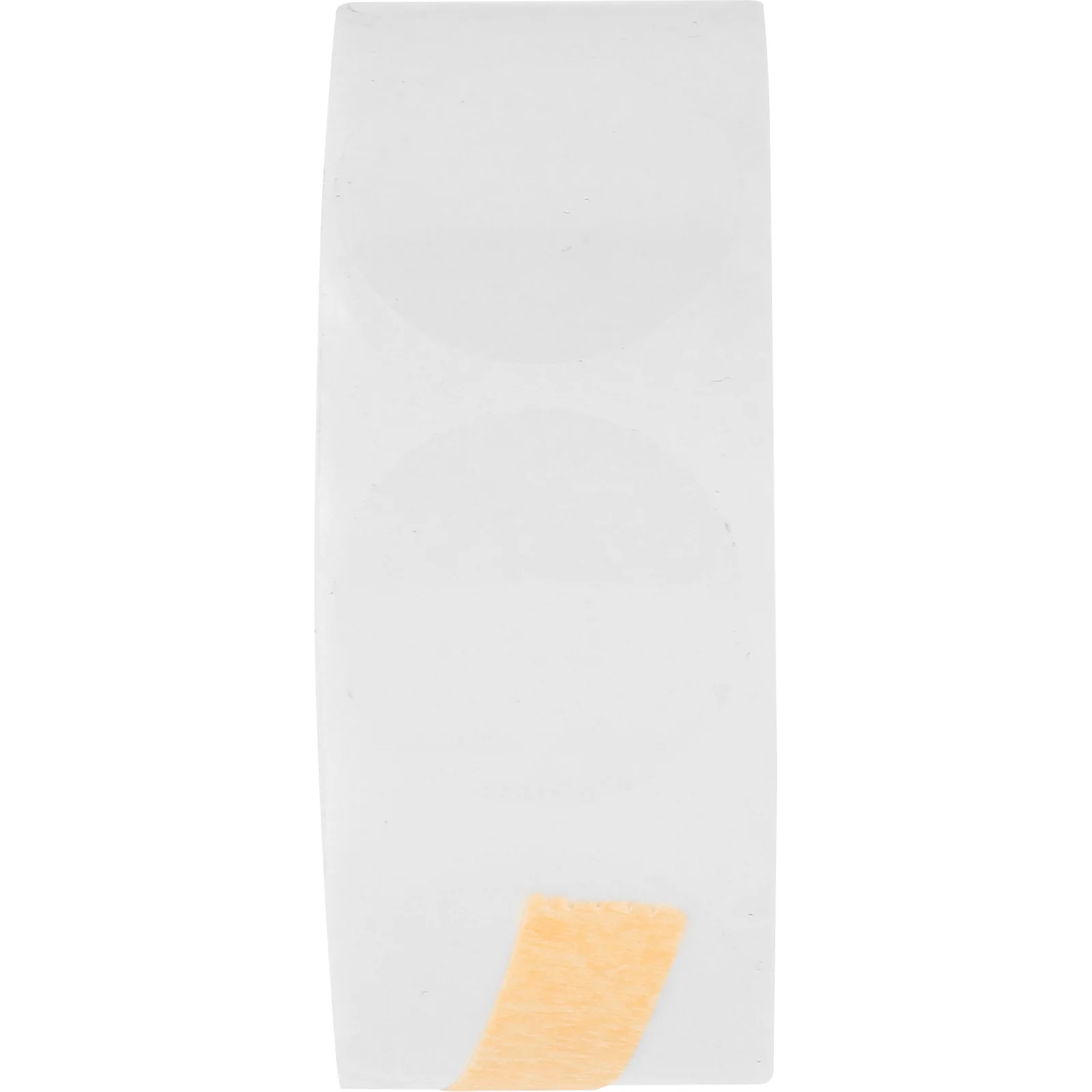 1 Roll Round Labels Adhesive Dot Stickers for Envelope Package Home Office Organization Clear Stickers