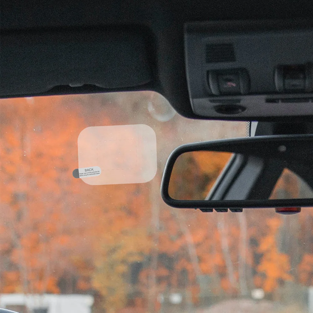 

20pcs Dash Cam Windshield Electrostatic Sticker Pet Weather Resistant Reusable No Residue Easy Install For Car Glass Mounting