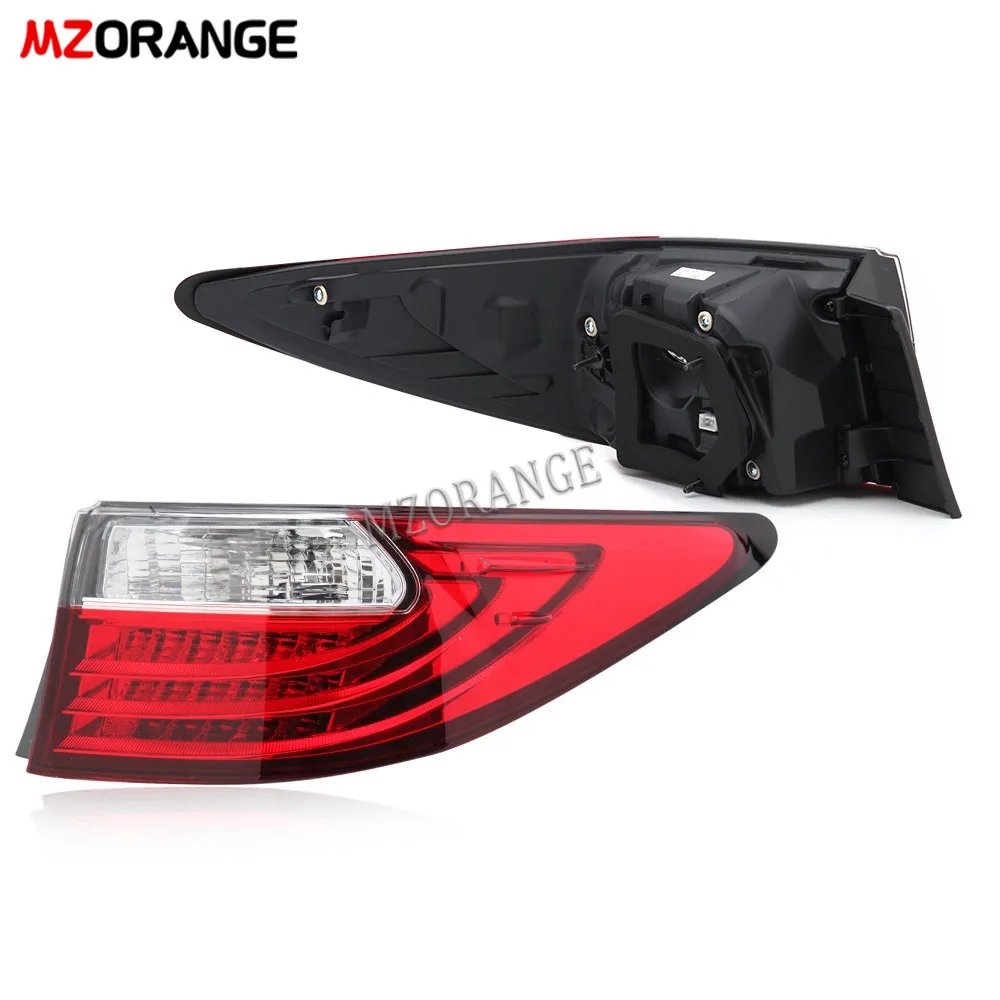 1 pc Outer Left/Right Tail Light for Lexus ES350 2013 2014 2015 LED Rear Light with Driving Lamp Brake Stop Lamp