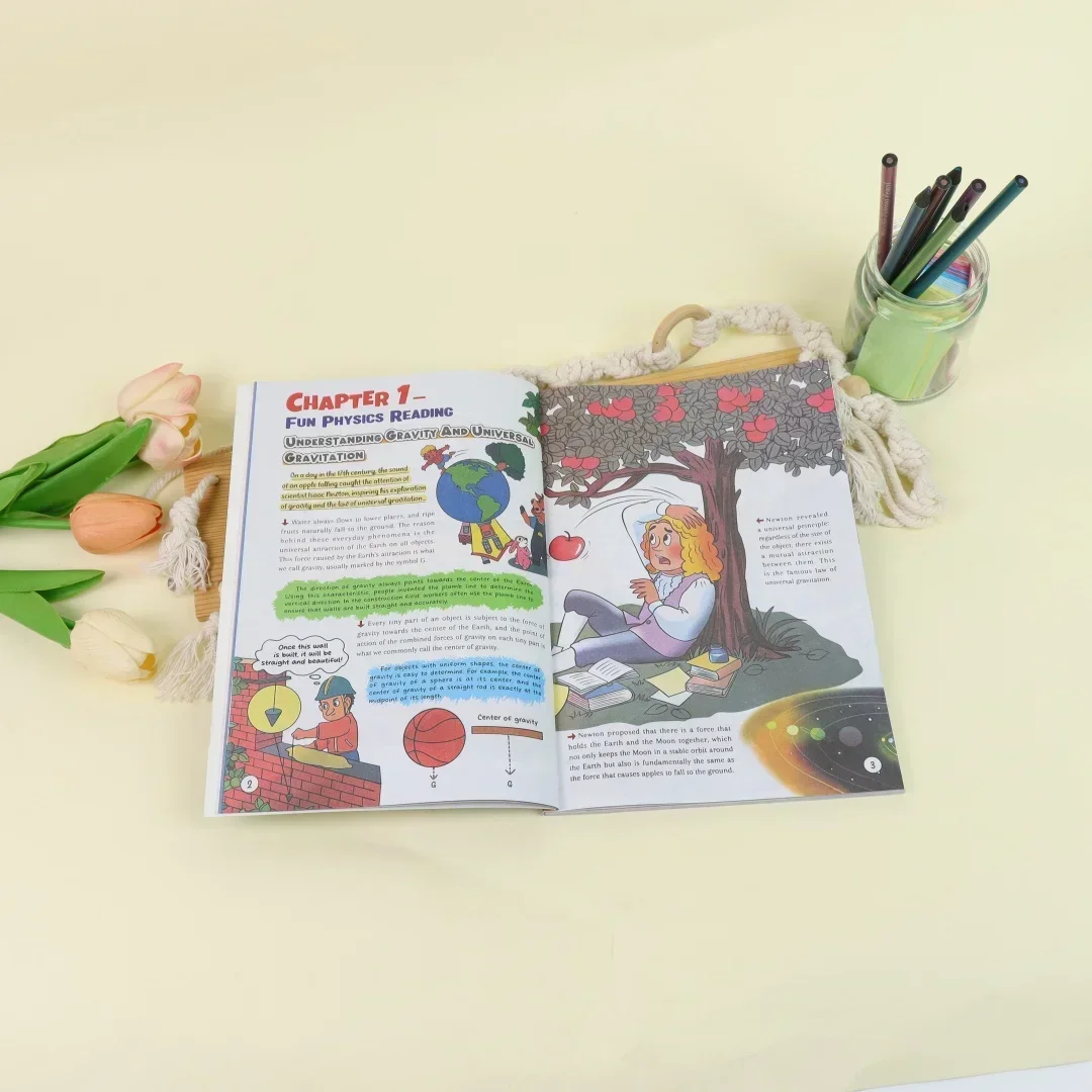 Weird Wacky Research Institute Physics Chemistry Kids STEM Science Book Educational Learning Gift English book