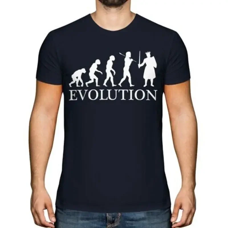 Fighting King Evolution T-shirt pour hommes, vêtements de loisirs, cadeau