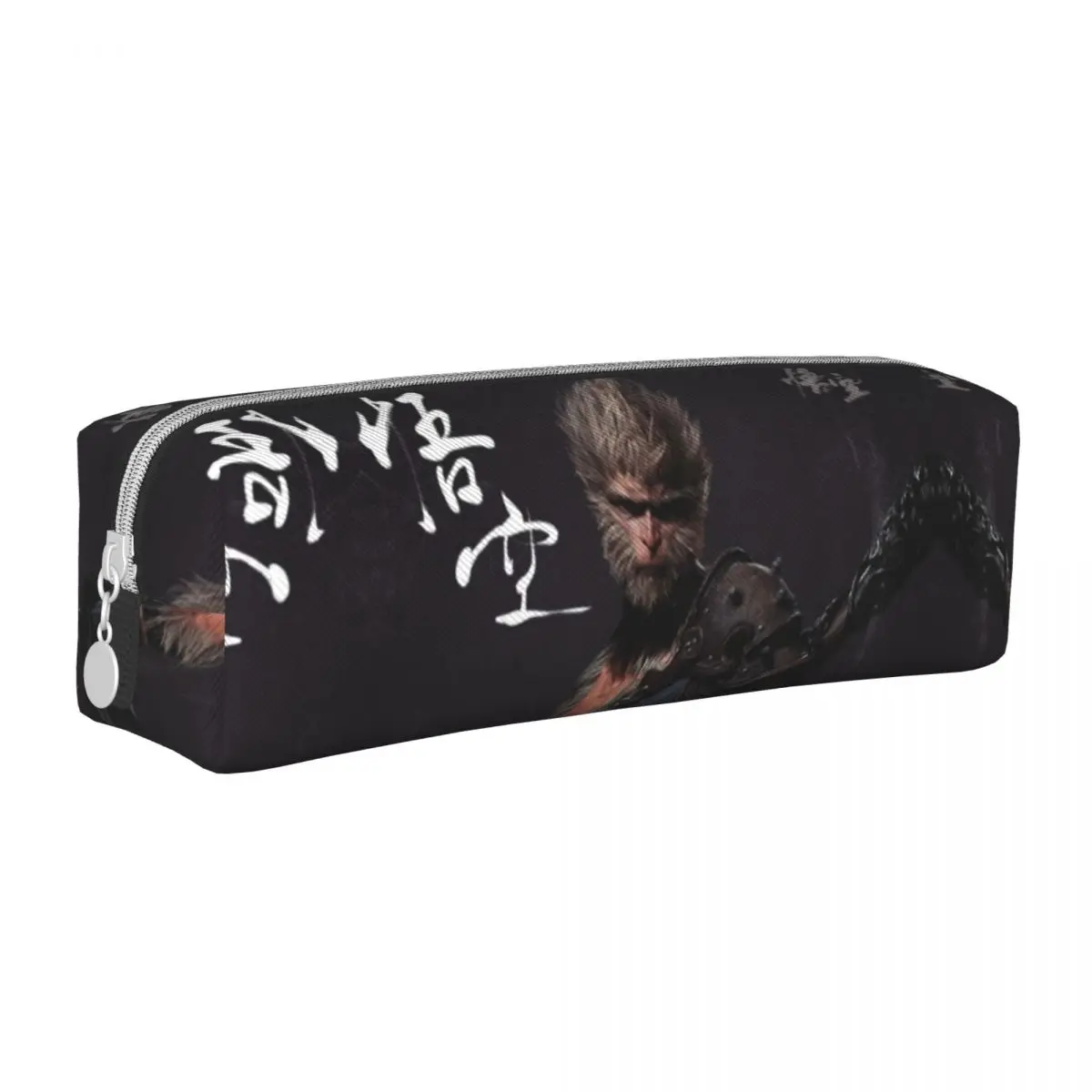 Cool Pencil Case Black Myth Wukong (2) Pencil Pouch Back To School Pencil Cases Kids Square Custom DIY School Stationery