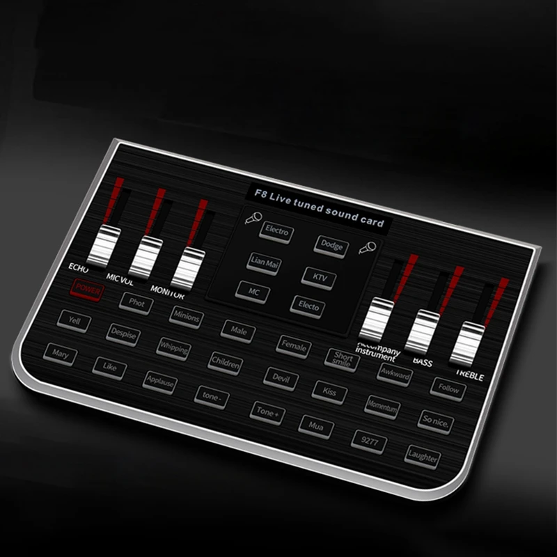 Music Synthesizer Tuning Sound Card Audio Anchor Singing Equipment Mobile Phone Computer Microphone Voice Change