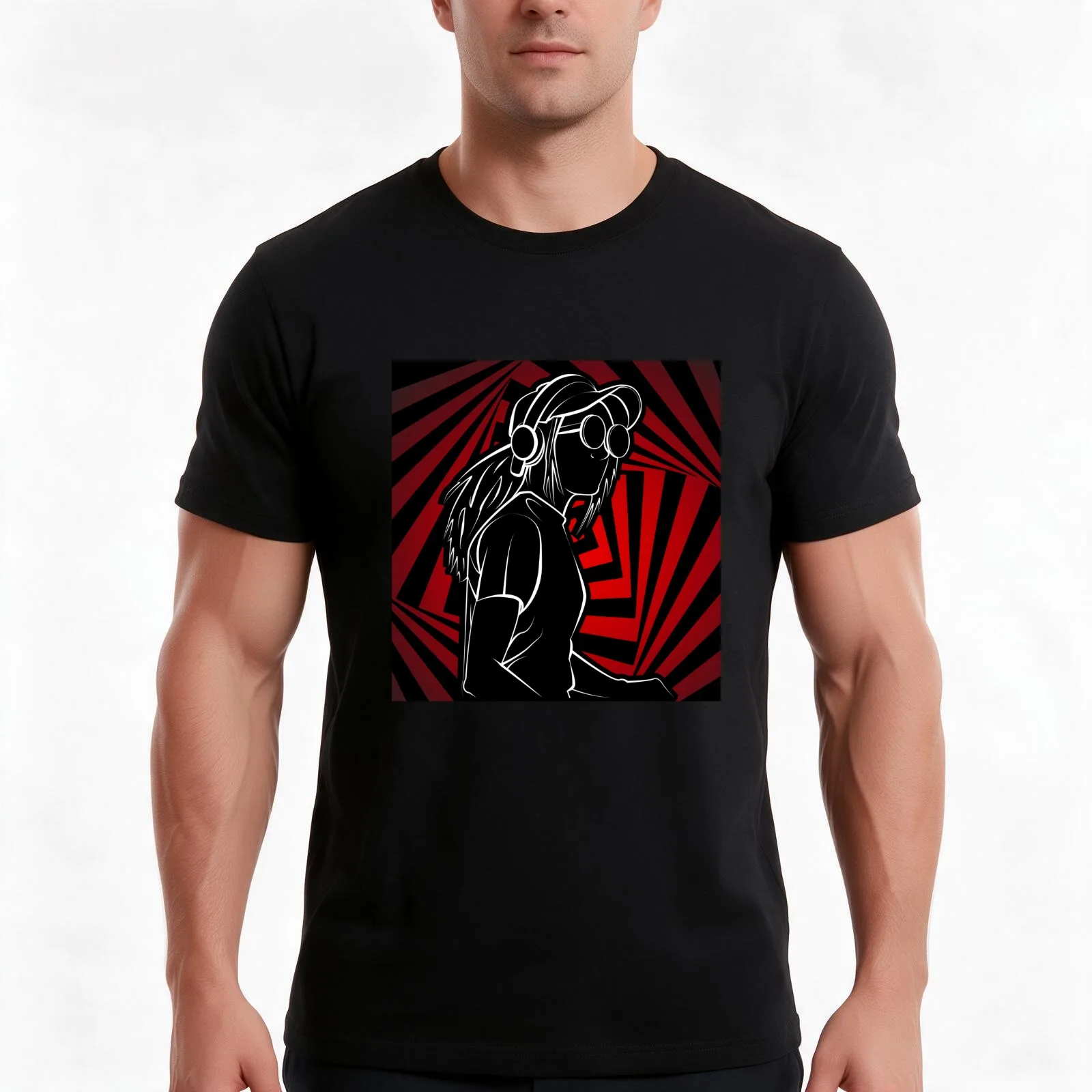 Rezz Mass Manipulation T-Shirt, Summer Casual Cotton Tee, Oversized Streetwear Tops, Vintage Graphic Print, Unisex Men Women