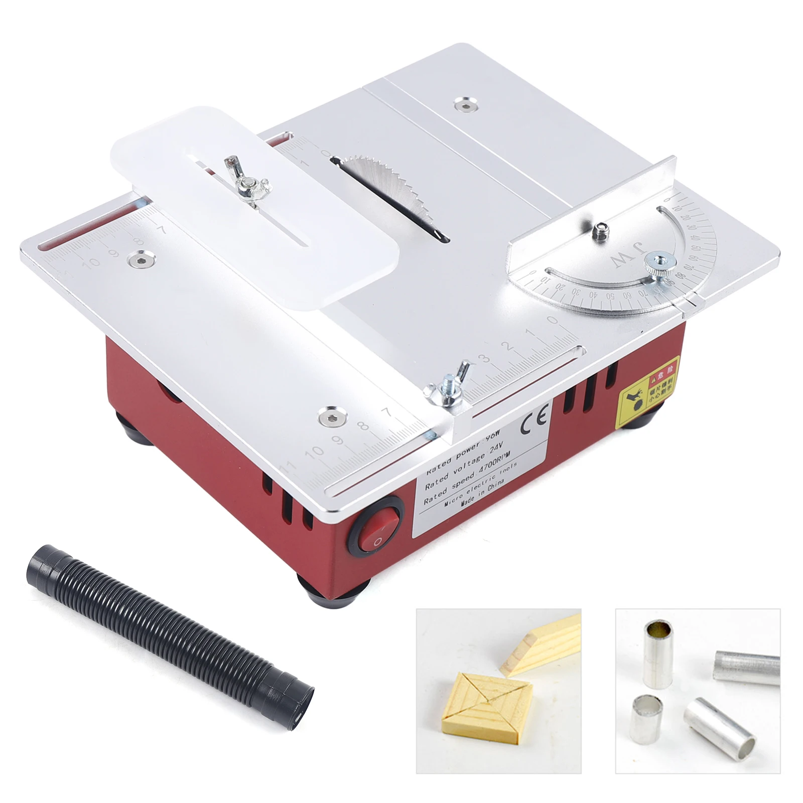 9200/min 96W Mini Table Saw Desktop Cutting Tool DIY Chainsaw Plastic Metal Wood