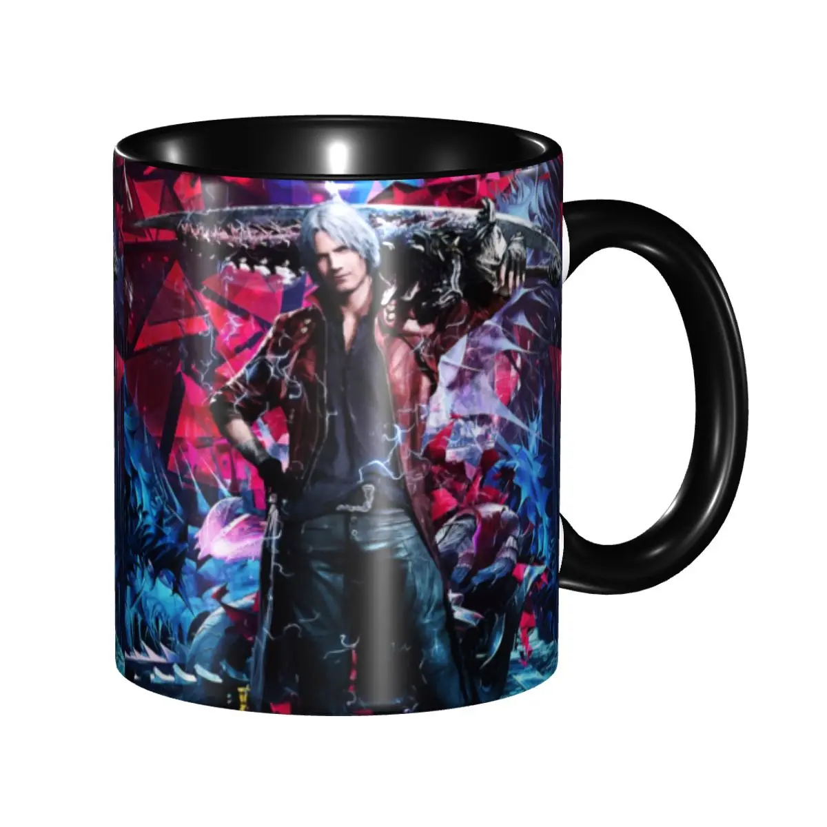 

Personalized Devil May Cry V Dante Coffee Mugs DIY Ceramic Tea Milk Cup