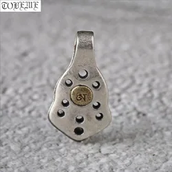 Handcrafted 925 Silver Tibetan Tower Bum Counter Sterling Buddhist Prayer Beads Mala's Counter