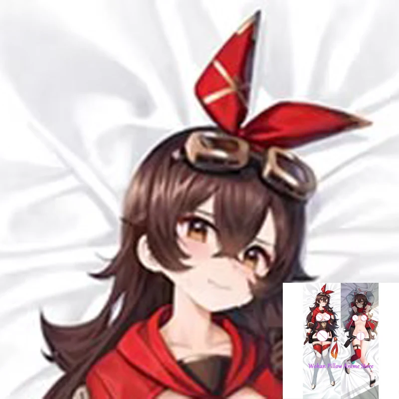 

Dakimakura Anime Pillow Cover Amber Double Sided Print Life-size Halloween Christmas