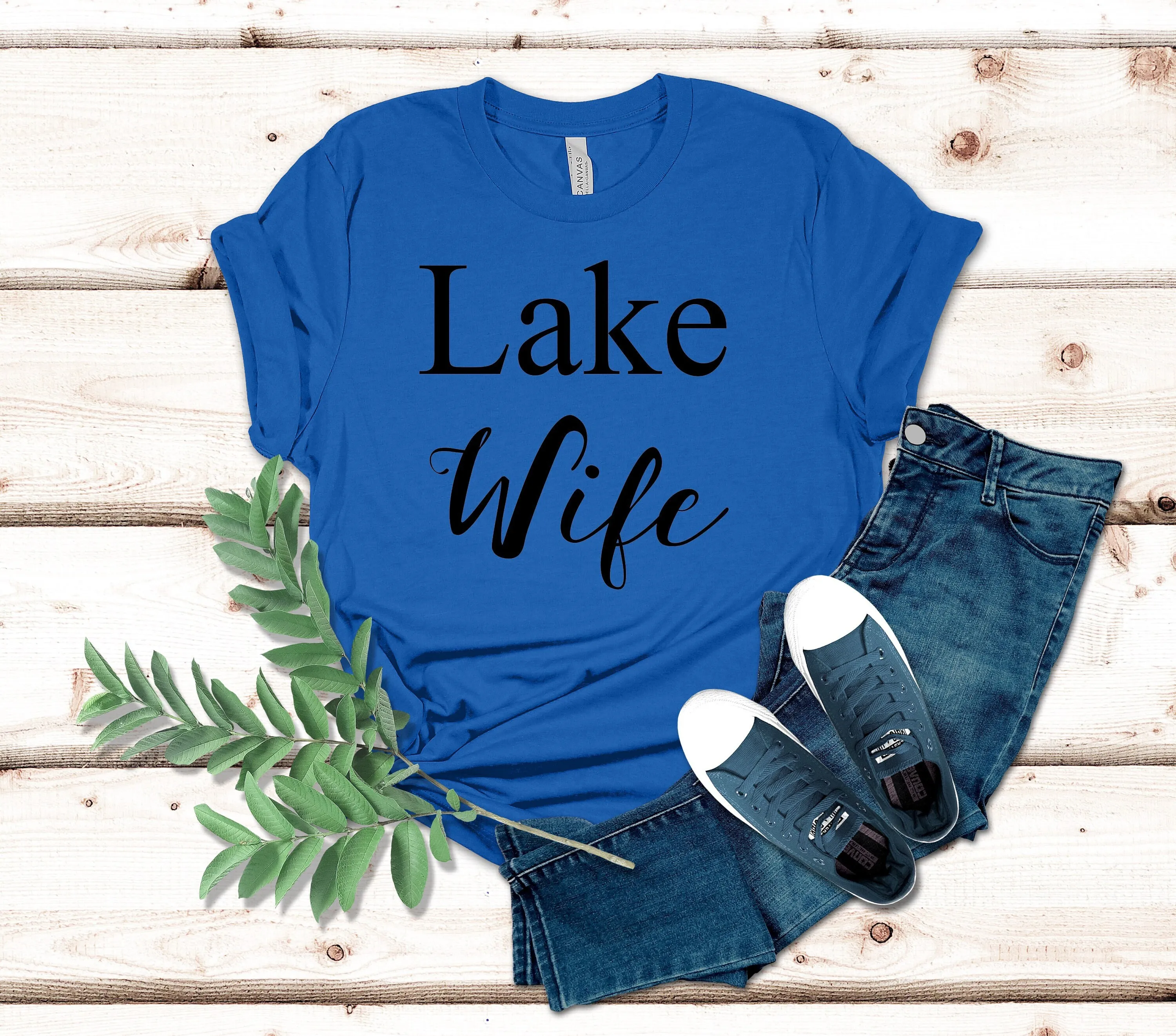 

LAKE WIFE T Shirt Weekend Funny