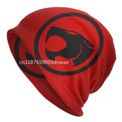 Cartoon Anime Thundercats Logo Bonnet Hat Knitting Hats Men Women Cool Unisex Winter Warm Skullies Beanies Caps