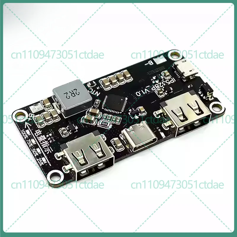 5-25pcs For IP5328P Power Bank Module 3.7V to 5V 9V 12V Bidirectional Fast Charging