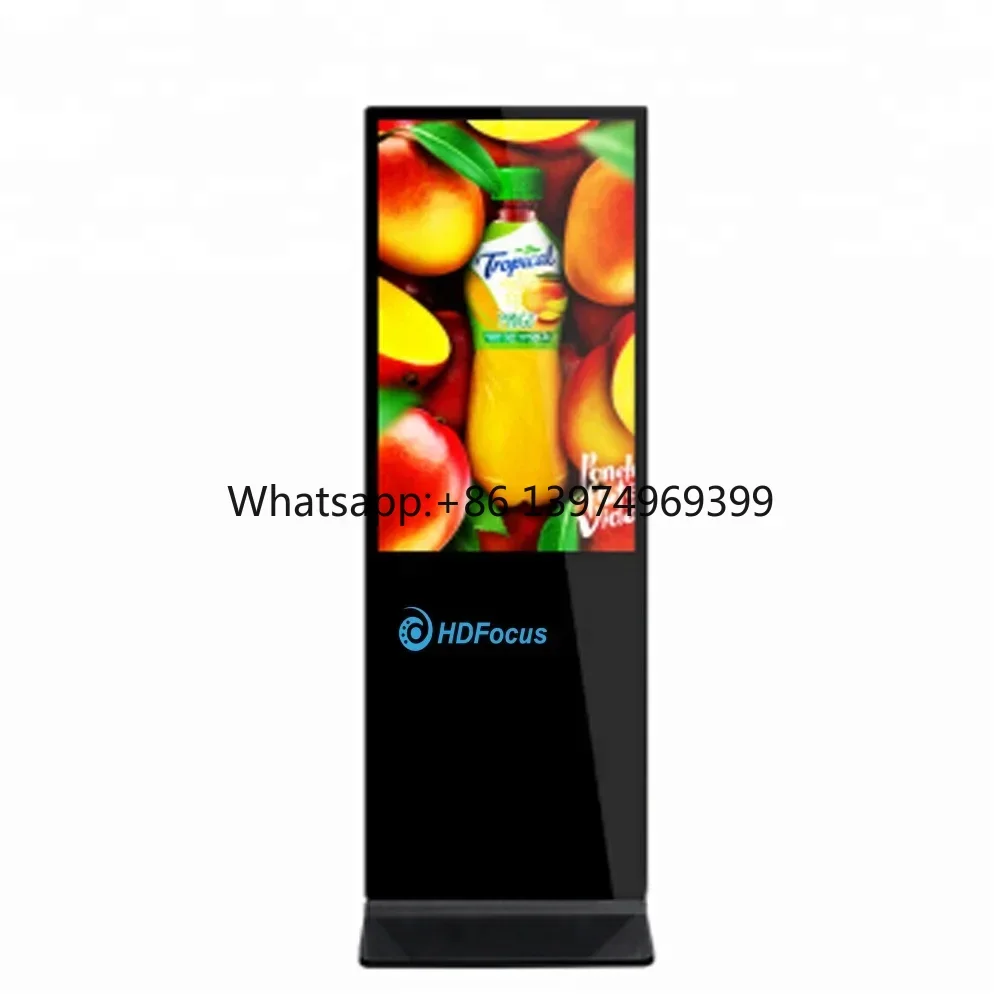 Super Slim 42 Inch PC Integrated LCD Display Advertising Totem New Product factory