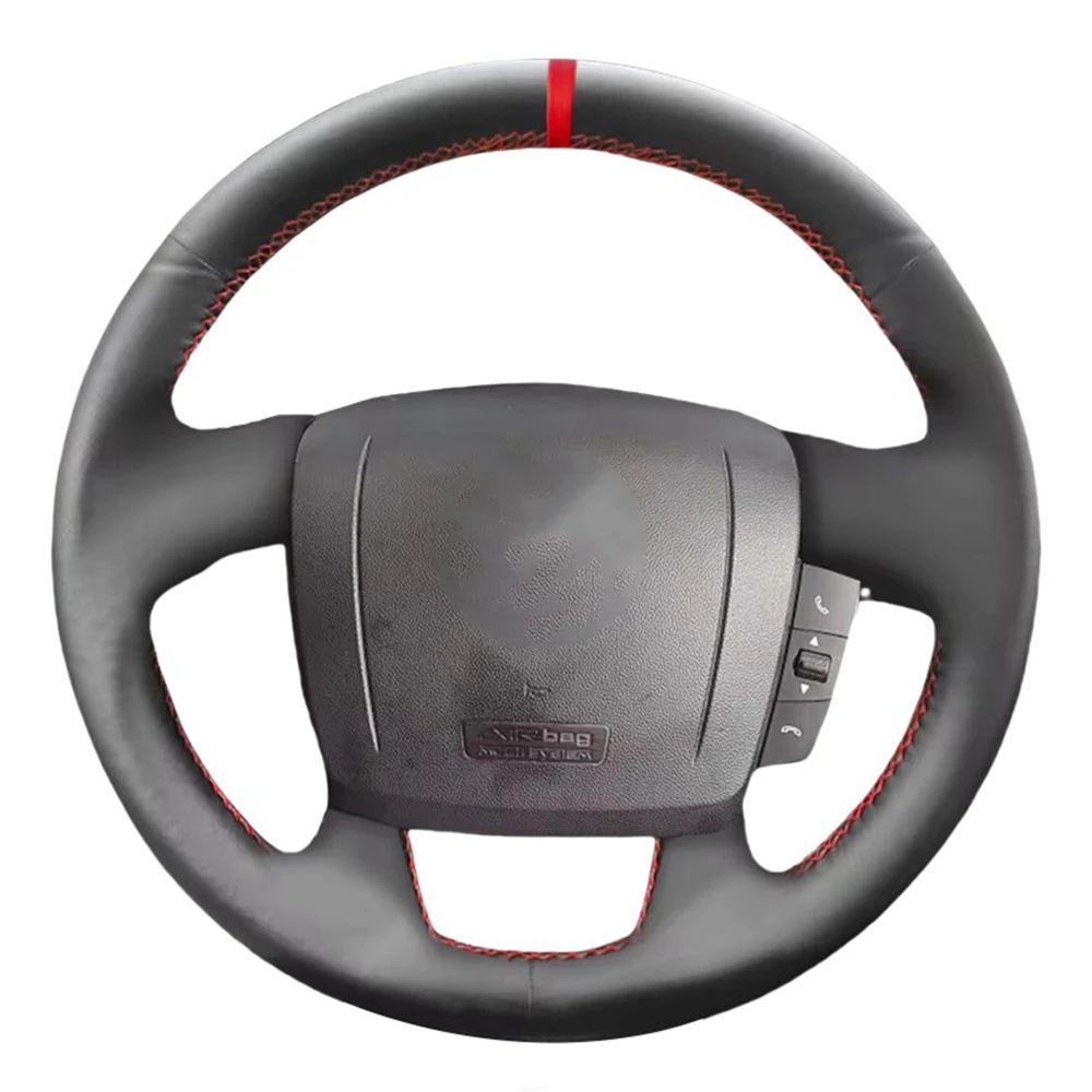 

Прошитый вручную кожаный чехол для Fiat Ducato Peugeot Boxer Citroen Jumper 2006-2019 Ram ProMaster 2017-2020